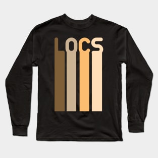 Locs Natural Hair Retro Long Sleeve T-Shirt